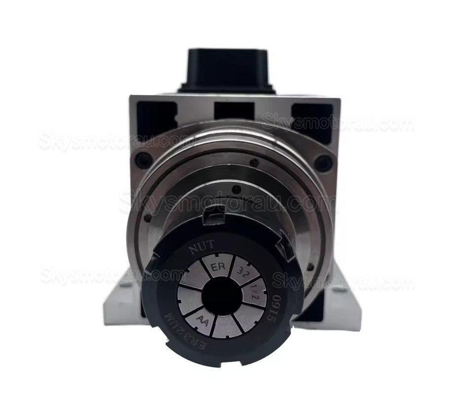 4.5kW Air Cooled CNC Spindle Motor GDZ120x103-4.5 ER32 Collet 220V/380V 18000RPM/24000RPM 400Hz